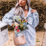 The Evette Distressed Denim Tunic Image - 1