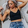 Sophisticated Chic Bralette In Black Image - 1