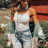 Good Tidings Seamless Cami In Stone Image - 1