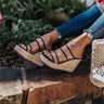 The Raela Wedge In Black Image - 1