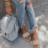 The Shania Braided Espadrille In Birch Image - 1