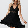 Refined Beauty Lace Dress In Black Image - 1