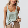 Cali Bound Shift Tank In Pear Image - 1