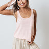 Cali Bound Shift Tank In Pink Image - 1