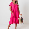 Serendipity Calling Midi In Hot Pink Image - 1