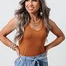 Basic Instincts Seamless Tank In Copper Image - 1