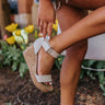 Kaya Nubuck Wedge in Birch Image - 1