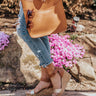 Kaya 2 Tone Wedge in Gold Image - 1