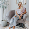 Opportunity Calls Button Up Top In Lavender Image - 1