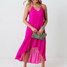 Endless Twirls Dress In Fuchsia Image - 1