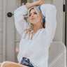 Downright Divine Shift Top In  White Image - 1