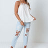 Desert Divine Tank In Ivory Image - 1