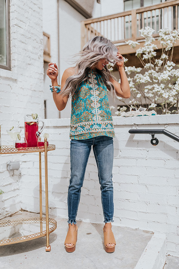 Laguna Lovely Embroidered Top Image - 1
