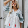 Maui Guide Embroidered Shift Top Image - 1