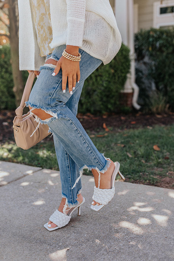 The Gwennie Braided Heel In Stone