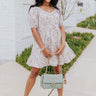 Hydrangea Season Dress In White Image - 1