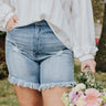 The Bronson High Waist Shorts   Curves Image - 1