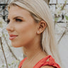 Kendra Scott Dira Coin Stud Earrings in Rose Gold Image - 1