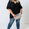 Dance It Out Babydoll Top In Black Curves Image - 1