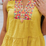 Kendra Scott Tessa Gold Multi Strand Necklace in Papaya Mother Of Pearl Image - 1