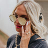 Vacay Mode Sunnies In Gold Image - 1