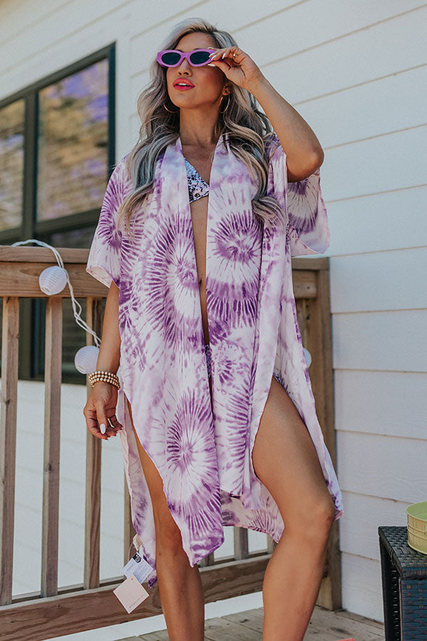 Gone With The Waves Tie Dye Overlay