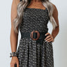 Movie Reel Woven Belt In Black Image - 1