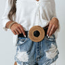 Free Soul Woven Belt In Black Image - 1