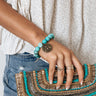 Good Luck On Repeat Semi Precious Bracelet Image - 1