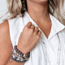 Count On Coffee Semi Precious Bracelet Set Image - 1