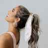 Sunday Drive Hair Scrunchie In Rust Image - 1