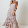 Coronado Crush Smocked Midi In Dusty Purple Image - 1