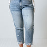 KanCan The Centennial High Waist Distressed Jean Curves Image - 1