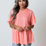 Spring Stories Shift Top In Pink Image - 1