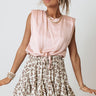 Beyond The Berkshires Top In Pink Image - 1