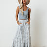 Malibu Drive Stripe Pants In Grey Image - 1