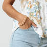 Charlotte Bracelet in Light Peach Image - 1