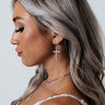 Major Milestone Earrings In Silver Image - 1