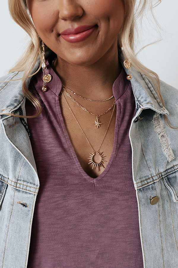 Tikis Please Layered Necklace