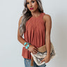 Train To The City Top In Rustic Rose Image - 1