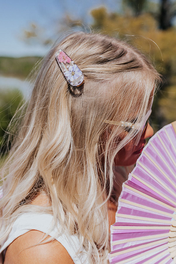 Smiling Freely Hair Clip