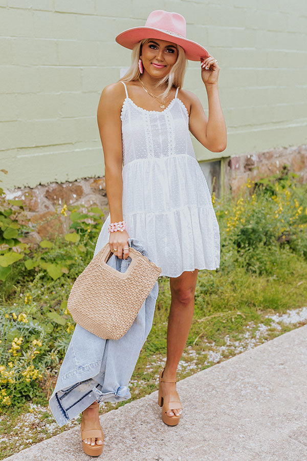 Pura Vida Pretty Dress In White
