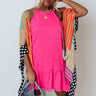 Gorgeous Day Dress In Hot Pink Image - 1