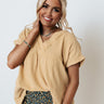 Padre Island Shift Top in Primrose Yellow Image - 1