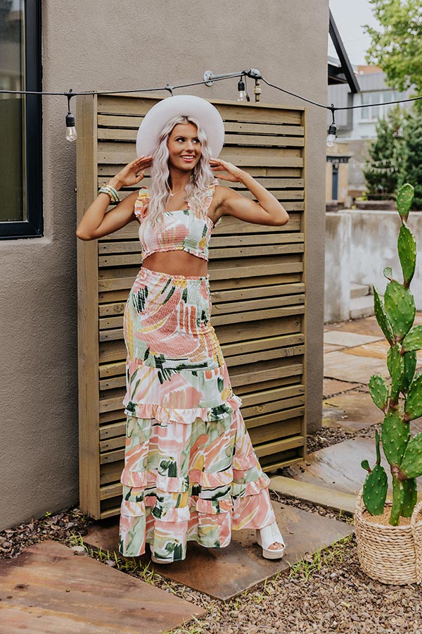 Bali Dreams Smocked Skirt