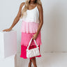 Shores Of Avalon Tiered Dress In Pink Image - 1