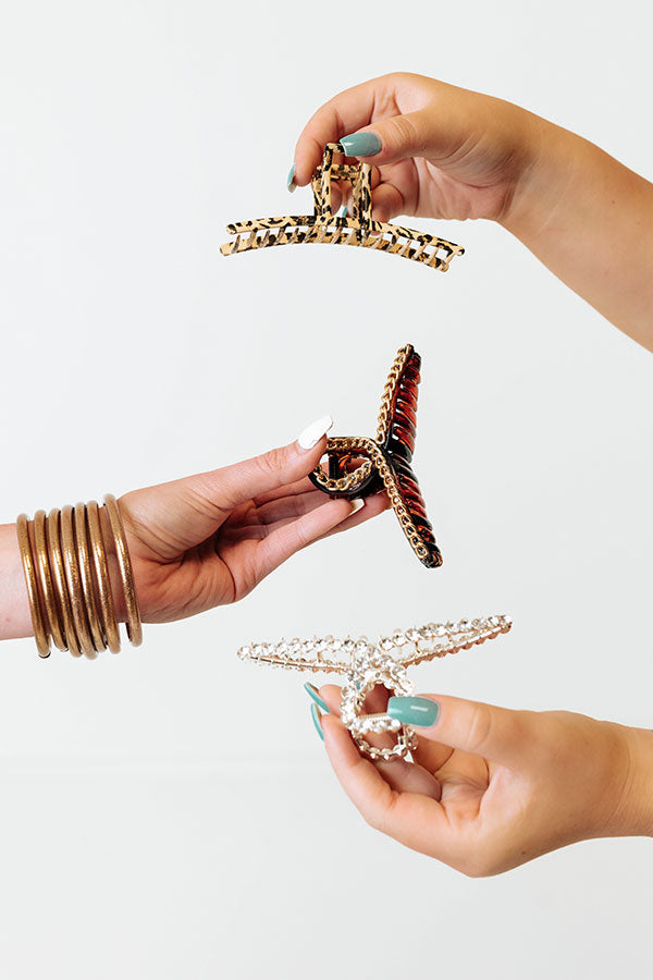 Just In Love Hair Claw Clip Set