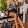 CEO Style Shift Tank In Black Image - 1