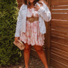 The Harlee Distressed Denim Jacket Curves Image - 1