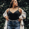 Ivy Lane Ribbed Tank Curves Image - 1